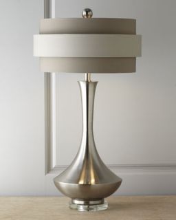 Neutral Orbit Shade Table Lamp   John Richard Collection