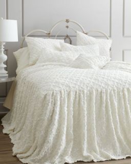 Queen Candlewick Coverlet, 60 x 80 with 30L Skirt