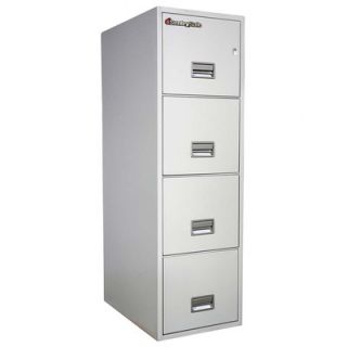 SentrySafe 4 Drawer Insulated  Fire File 4T2500XX Finish Lt. Gray