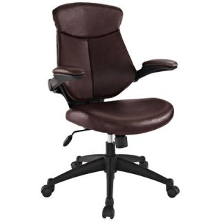 Modway Stealth Mid Back Office Chair EEI 1103 Color Brown