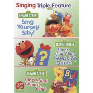 Sesame Street Singing Triple Feature (3 Discs)