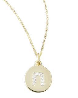 Diamond Initial Necklace, N   KC Designs