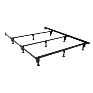 Serta Serta Stabl base Queen size Ultimate Bed Frame With Low profile Glides Brown Size Queen