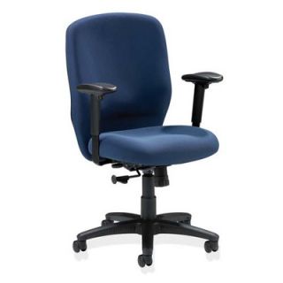 Lorell Lorell Sculptured Task Chair LLR60320 Finish Blue