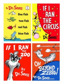 Dr. Seuss Animals Bundle by Random House
