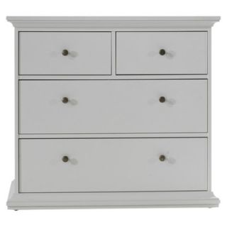 Tvilum Somerset 4 Drawer Chest 7030520/7030549 Finish White