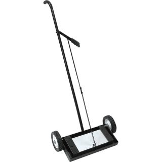 Master Magnetics Magnetic Sweeper with Release — 14in.W, Model# MFSM14RX  Magnets