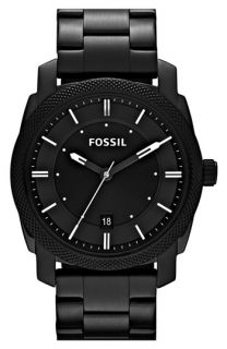 Fossil 'Machine' Bracelet Watch, 42mm