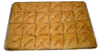 Baklava with Walnuts and Honey, TRAY, 48 Triangles  Grocery & Gourmet Food