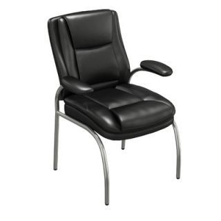 Mayline Ultimo Eco Leather Guest Chair UL610GBLK