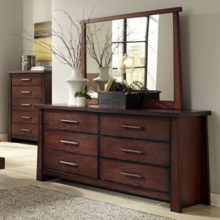 Ligna Furniture Fusion 6 Drawer Dresser N8126143 EB / N8126143 WM