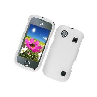 ZTE Chorus D930 Cricket White Hard Cover Case Cell Phones & Accessories