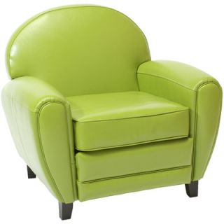 Home Loft Concept Lorenz Leather Cigar Chair NFN1322 Color Green