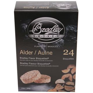 Bradley Smokers Alder Smoker Bisquettes (pack Of 24)
