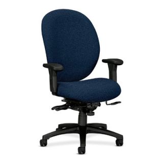 HON 7600 Series High Back Executive Chair with Seat Glide 7608BW Color Navy