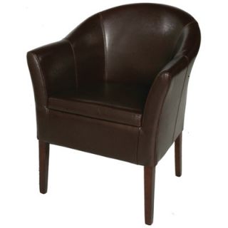 MOTI Furniture True Leather Easy Arm Chair 94011026 / 94011025 Color Medium 