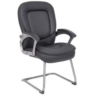 Boss Office Products Guest Chair with Padded Armrests B7109