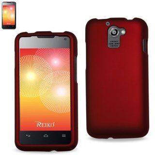 Reiko RPC10 HWM931RD Rubber Soft and Durable Protective Case for Huawei Premia 4G M931   Retail Packaging   Red Cell Phones & Accessories