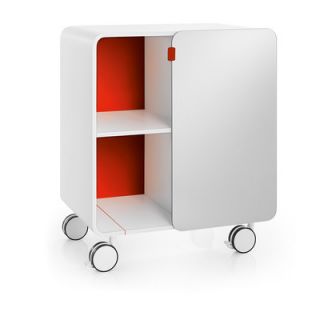 WS Bath Collections Linea 23.8 Bej Storage Unit Bej 8030 Color White / Red