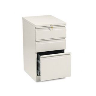 HON Mobile 3 Drawer Efficiencies Pedestal File HON33720RL Finish Putty