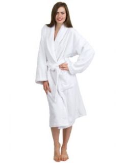 TowelSelections Egyptian Cotton Bathrobe Shawl Collar Terry Robe Made in Turkey