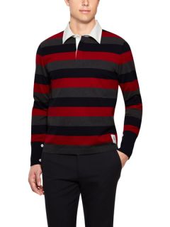 Striped Rugby Shirt by Black Fleece