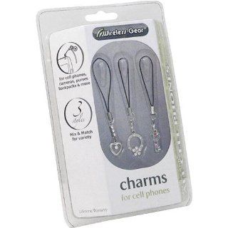 ESI CASES 4BB937 3 Pack Charms for Cell Phones, Cameras, Backpacks Cell Phones & Accessories