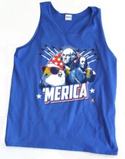 MERICA Epic USA Patriotic American Party Patriot Unisex Tank Top Clothing