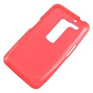 TPU Skin Cover for LG Esteem MS910, Fishnet Red Cell Phones & Accessories