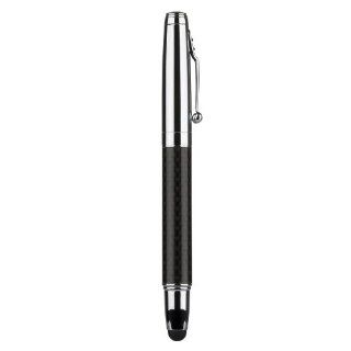 Merkury Innovations M STP910 Executive Touch Stylus with Pen   Retail Packaging   Carbon Cell Phones & Accessories
