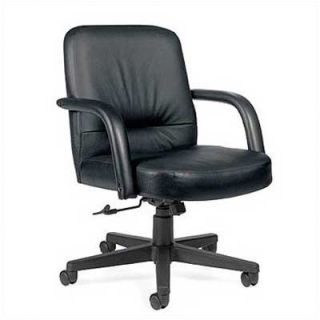 Global Total Office Low Back Leather Executive Office Chair 3941