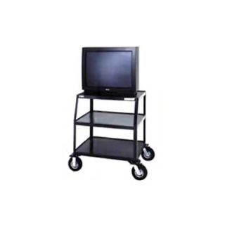Da Lite Tensioned Horizon Electrol Pixmate Television Cart with Casters PM8 4