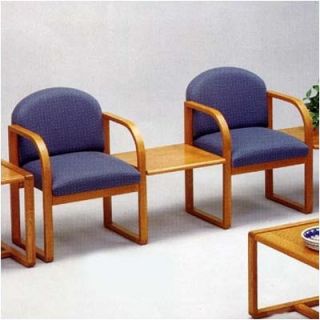 Lesro Contour Two Chairs with Connect Table R2311G3