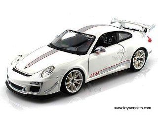 11036w Bburago   Porsche 911 Gt3 Rs 4.0 Hard Top (118, White) 11036 Diecast Car Model Auto Vehicle Die Cast Metal Iron Toy Transport Toys & Games