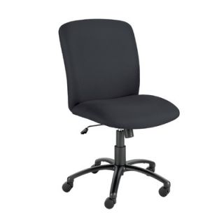 Safco Products High Back Big and Tall Swivel Office Chair 3490 Finish Black