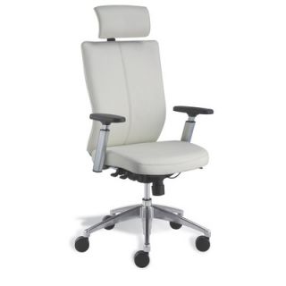Jesper Office Modern Office Leather Executive Chair X5289 Finish White