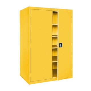 Sandusky 46 Storage Cabinet EA4R462478 Color Yellow