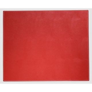 Rossa Red Faux Leather Table Mat