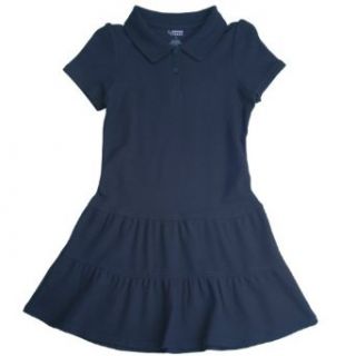 French Toast School Uniforms Ruffled Pique Polo Dress Girls Clothing