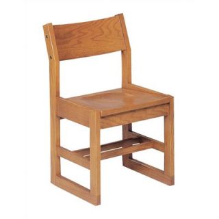 Virco 16 Wooden Classroom Armless Sled Chair LIBCH1X