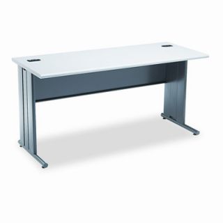 HON The Stationmaster Computer Desk, 60w x 24d x 29 1/2h, Gray Patterned HON6