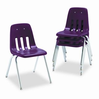 Virco 9000 Series Classroom Chair, 18 Seat Height VIR901851 Finish Wine