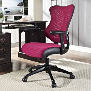 Modway Clutch Mid Back Mesh Office Chair EEI 209 Color Burgundy