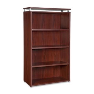 Lorell Ascent 68600 Series 48 Bookcase 68720 / 68721 Color Mahogany