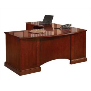 DMi Belmont L Shape Computer Desk with Return 7130/7131 27 Finish Executive 