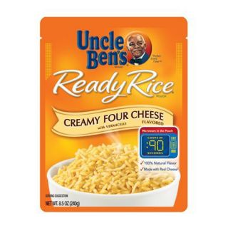 Uncle Bens Ready Rice Creamy Four Cheese with V