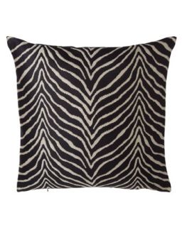 Nairobi Zebra Stripe European Pillow, 27Sq.   Scalamandre Maison by Eastern
