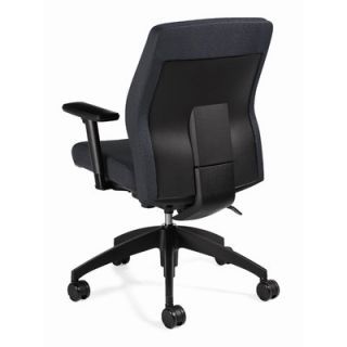 Global Total Office Mid Back Multi Office Chair with T Arms 2852 3 JN11