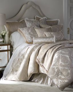 Leopard European Sham with Ruffle   Isabella Collection by Kathy Fielder