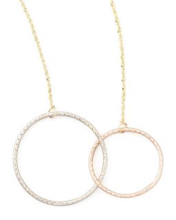 Magnetic Two Circle Necklace   Lana